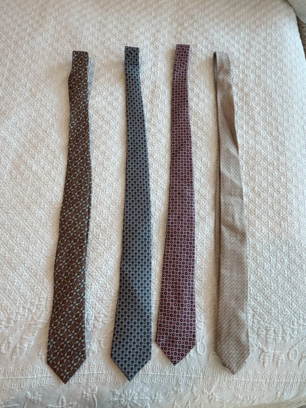 BVLGARI Silk Ties (set of 8)